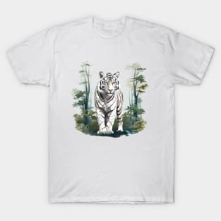 White Tiger From India T-Shirt